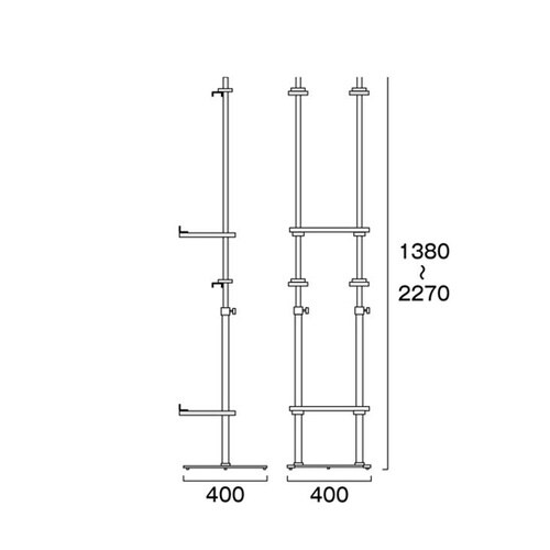 PAパネルスタンドコンビ 23TW−CB
