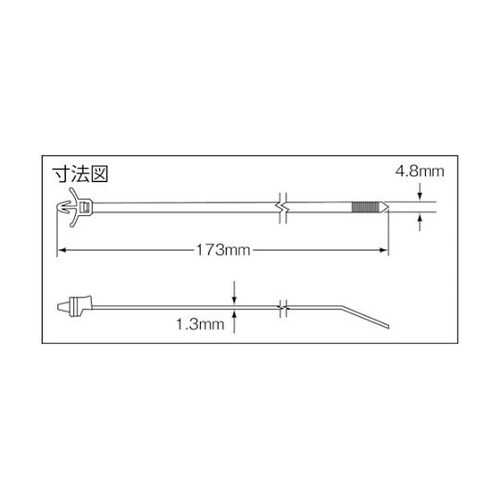 PRWP1.5SD 押込み結束バンド