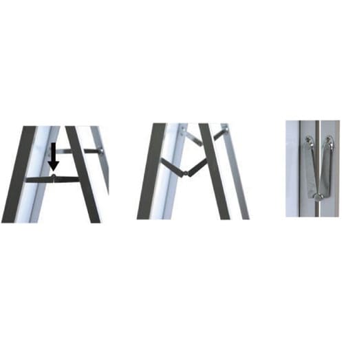 ケーススタンド看板 600幅4段片面 ウ