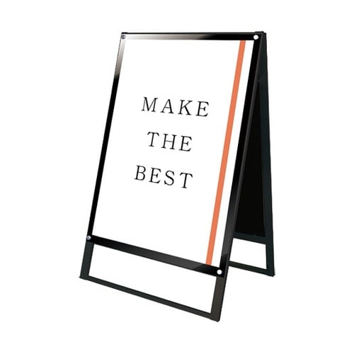 ブラックポスター用スタンド看板マグネジ