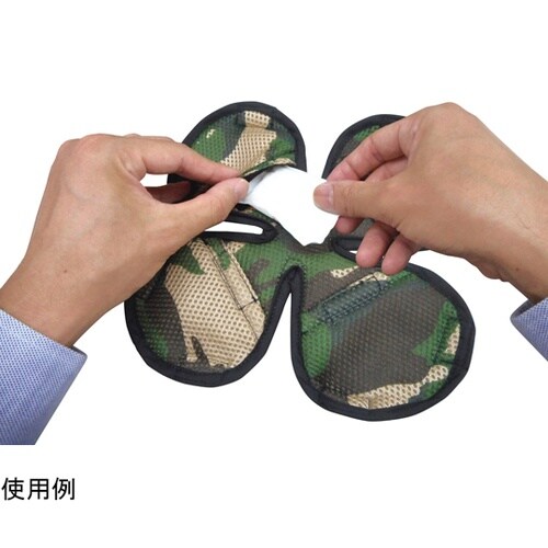 BR−562 あたま爽快パッド 迷彩