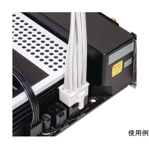 EPS12V用電源延長スリーブケーブル