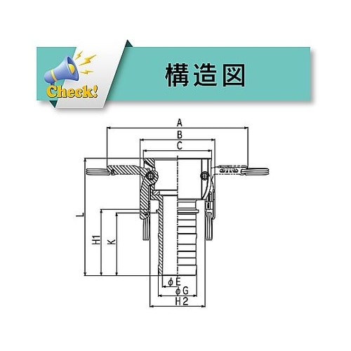 カムロック ツインロックタイプカプラー