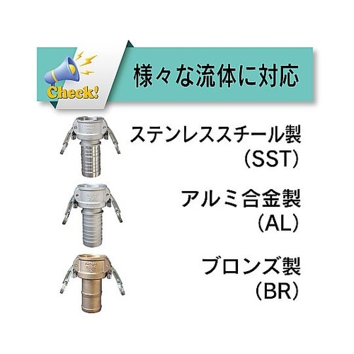 カムロック ツインロックタイプカプラー