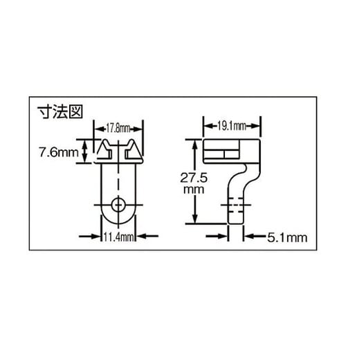 LHMSS5C L字型ホール固定具