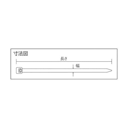 PLT4SC ナイロン結束バンド 百本