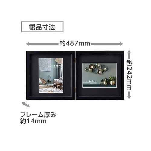 FSQTT−BK2L2 額 2L2面 黒