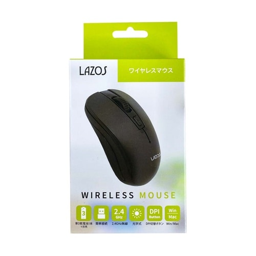 ワイヤレスマウス 2.4GHz 1ケース