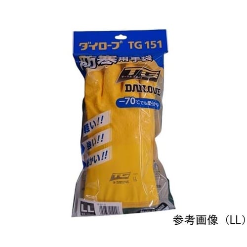 防寒手袋 ダイローブ M 10双入 TG