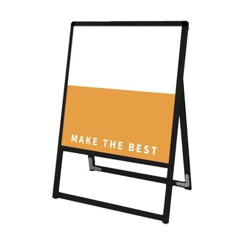 ブラックバリウススタンド看板 アルミ複合