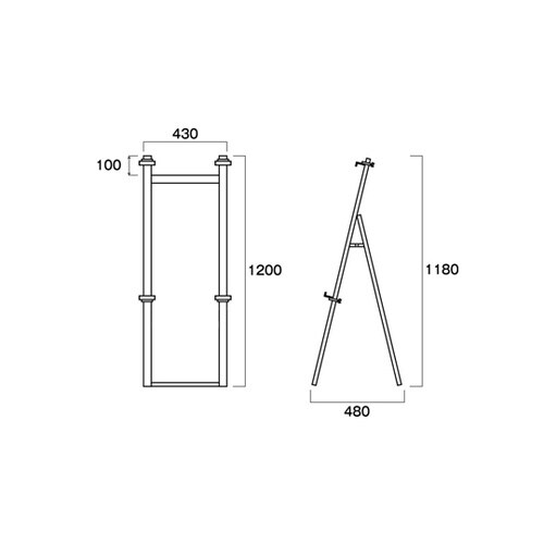 アルミフリーイーゼル430 ウエイトアー