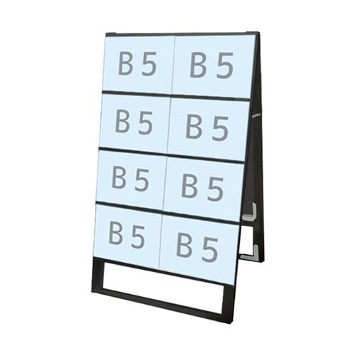 ブラックカードケーススタンド看板 B5横