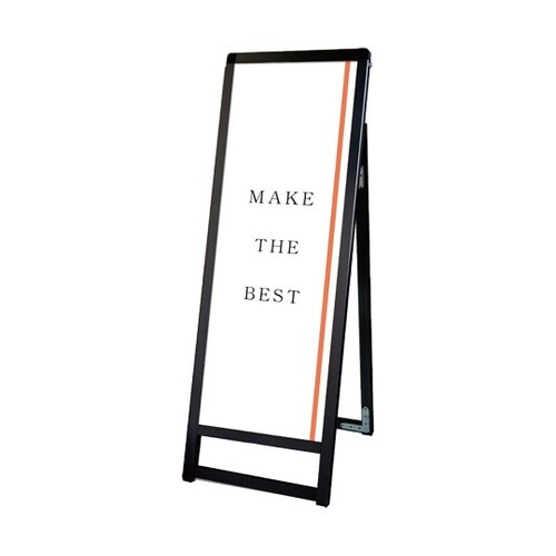 ブラックバリウススタンド看板アクリルA3