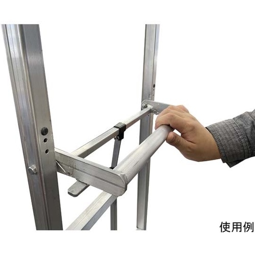 アルミ天秤六輪台車 片引手仕様 A6D−