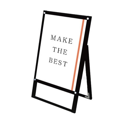 ブラックポスター用スタンド看板マグネジ