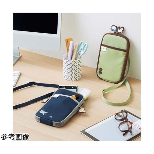 にゃんシーン ショルダーポーチ ビスケッ