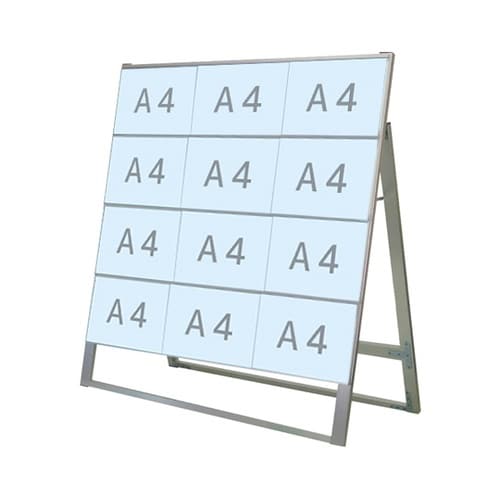 カードケーススタンド看板 A4横12片面