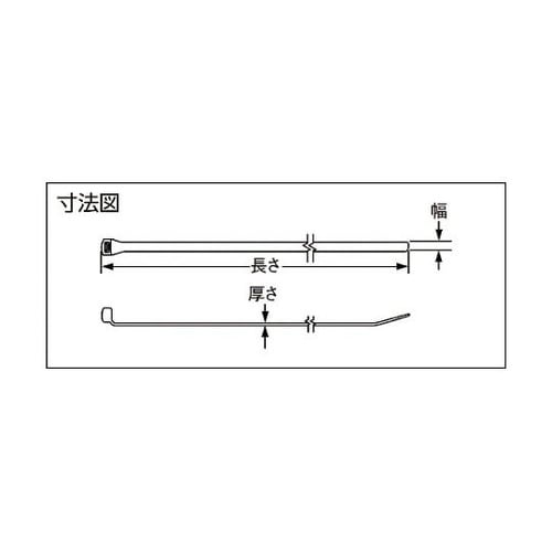 ナイロン結束バンド コンタータイ 標準タ