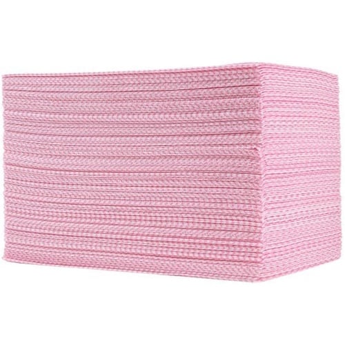 薄手カウンタークロス 大判サイズ ピンク