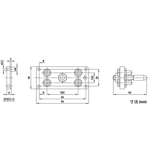 マルチカプラMAM型(プラグ)4ポート型