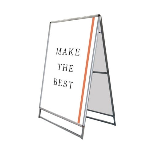 ポスターグリップスタンド看板 屋外用 A