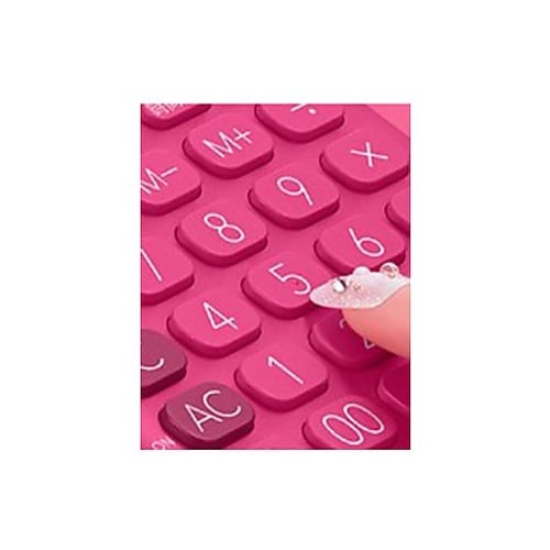 10桁 手帳型計算機(ライムグリーン)