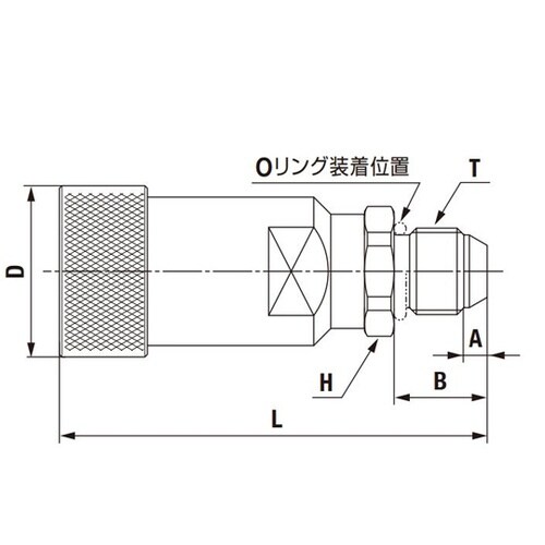 HSPカプラ(ソケット)特殊鋼(ニッケル