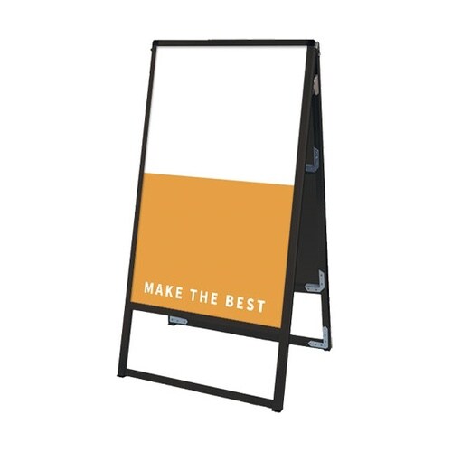 ブラックバリウススタンド看板 アルミ複合