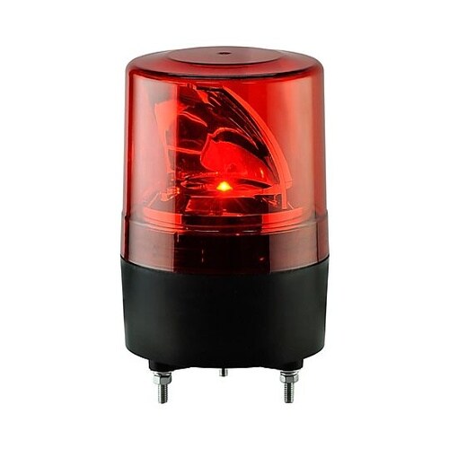DC12ー48V LED回転灯(赤) E