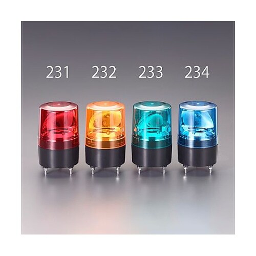 DC12ー48V LED回転灯(赤) E