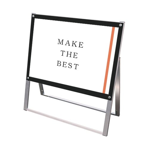 ポスター用スタンド看板 A1横片面ブラッ