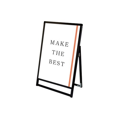 ブラックバリウススタンド看板 A1ロウ片