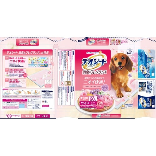 デオシート 消臭&フレグランス フローラ