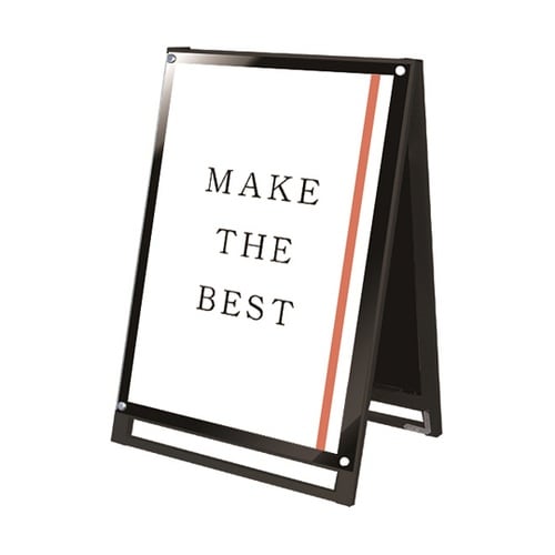 ブラックポスター用スタンド看板 A1ロウ