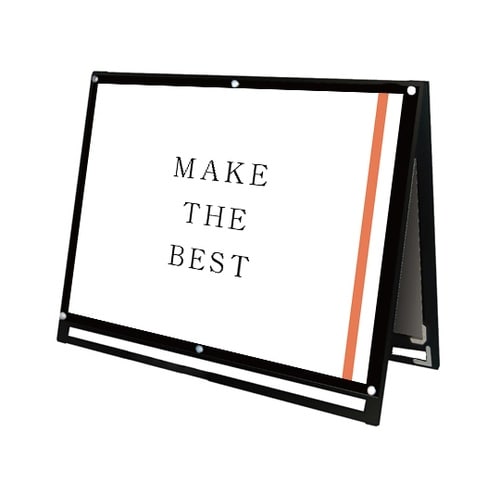 ブラックポスター用スタンド看板 A0横ロ