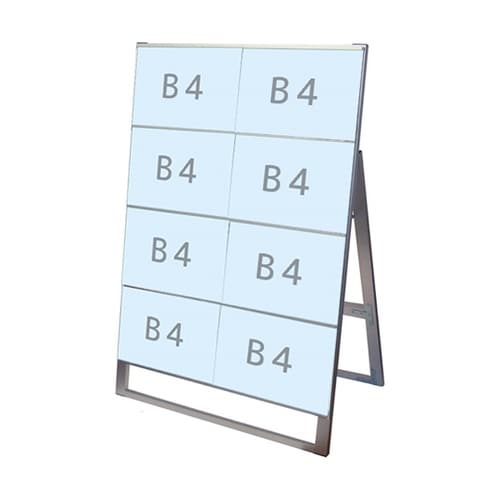カードケーススタンド看板 B4横8片面