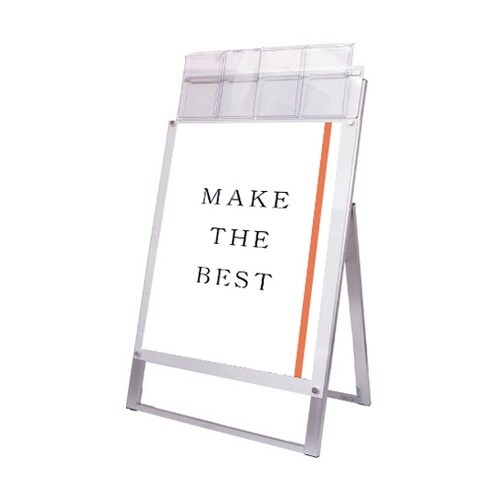 ポスター用スタンド看板パンフレットケース