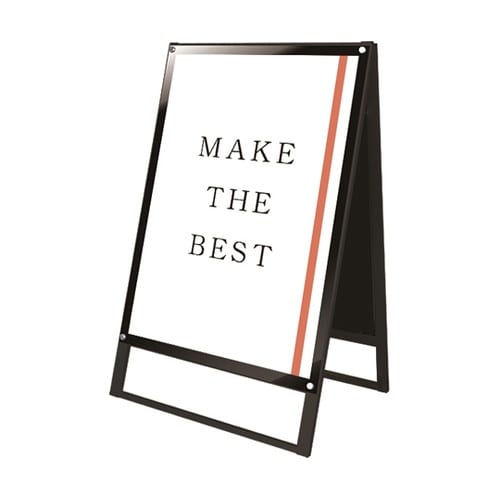 ブラックポスター用スタンド看板 B1両面