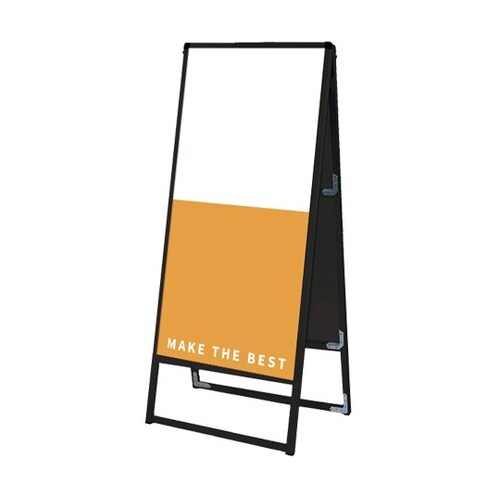 ブラックバリウススタンド看板 アルミ複合