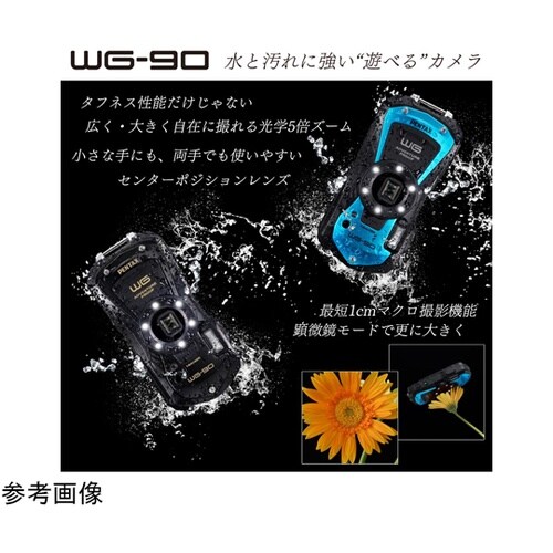 防水・防塵デジタルカメラ ブラック WG