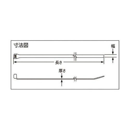 ナイロン結束バンド コンタータイ 耐候性
