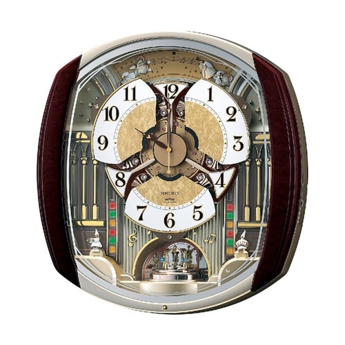 電波からくり時計 480×453×116