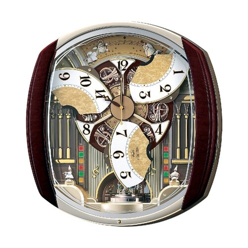 電波からくり時計 480×453×116