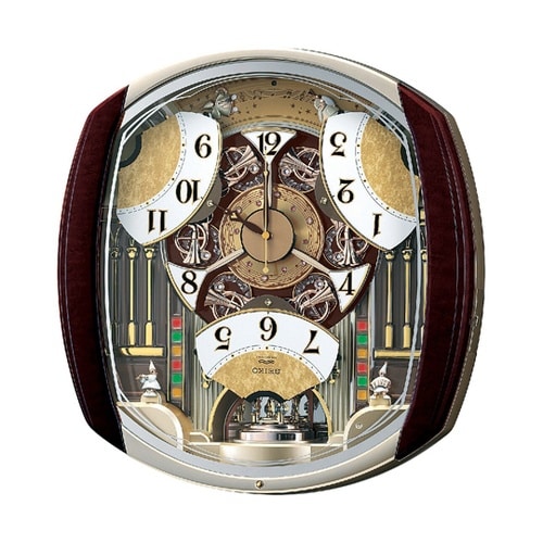 電波からくり時計 480×453×116