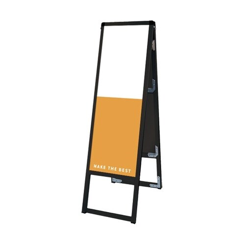 ブラックバリウススタンド看板 アルミ複合