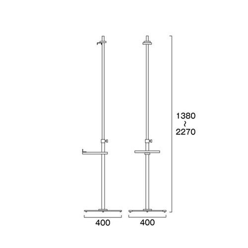 PAパネルスタンド 23G−B 片面 A