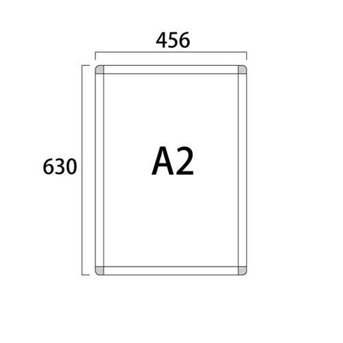 PAパネルスタンド 23G−B 片面 A