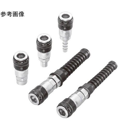 ロックカプラ200(ソケット)鋼鉄(クロ