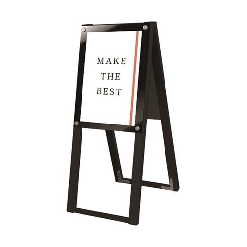 ブラックポスター用スタンド看板 A3縦ハ