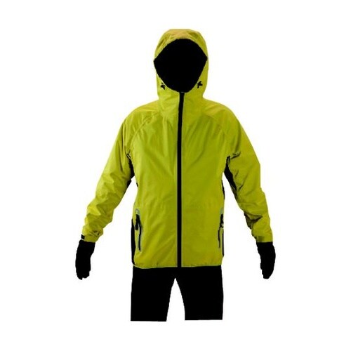 3522YMストレッチレインスーツ黄